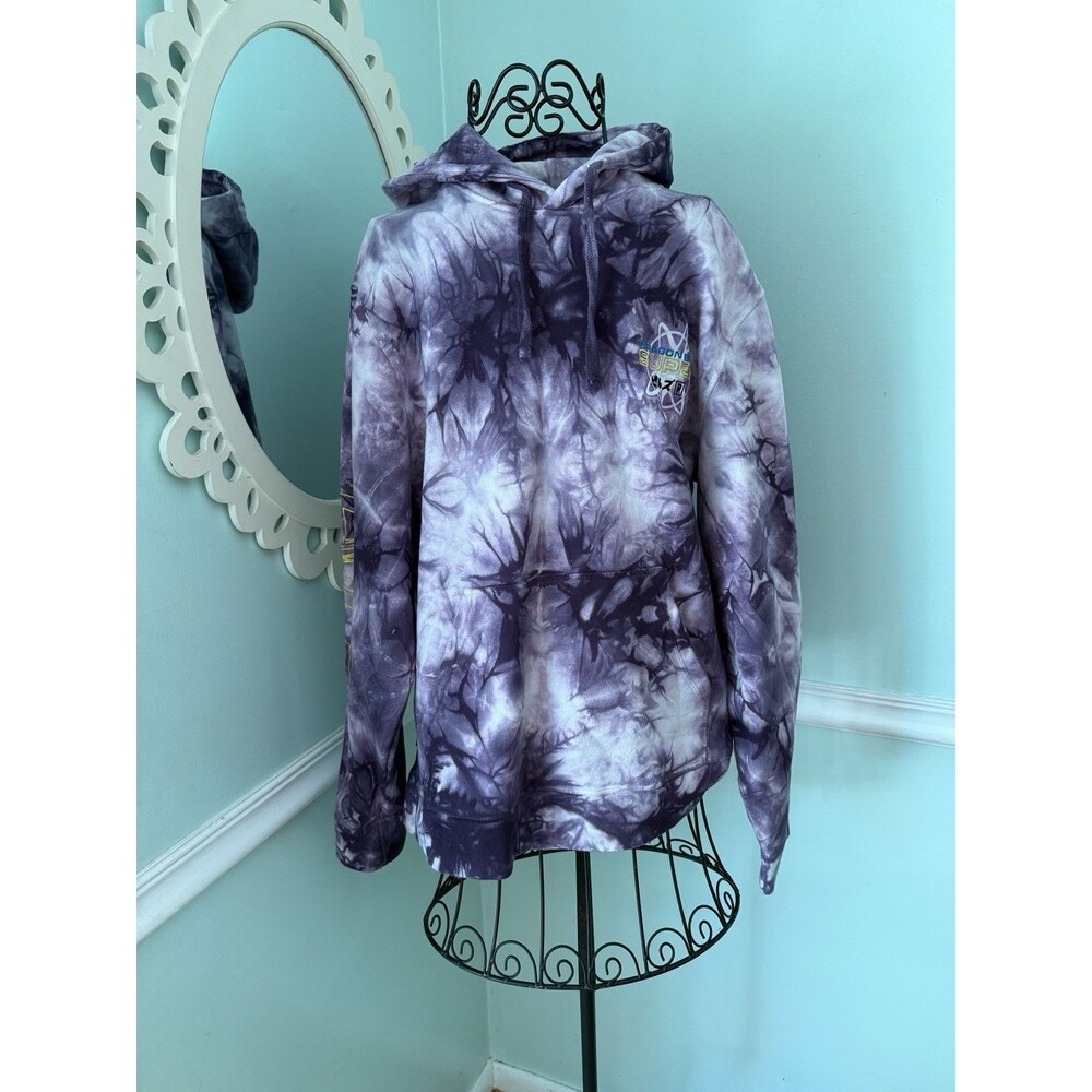 Primitive x Dragon‎ Ball Hoodie Men's Size M Super Beerus Purple Tie Dye